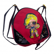 Girls Bag - Back Pack LOL - Red 3