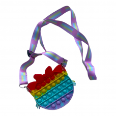 Girls Pop It Cross Bag - Rainbow