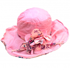 Beach Hat Flowers - Pink