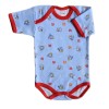 Kidea Newborn Boy Short Sleeve Bodysuit Colored