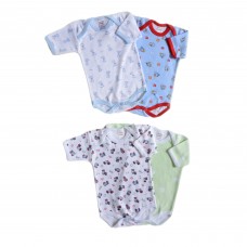 Kidea Newborn Boy Short Sleeve Bodysuit Colored