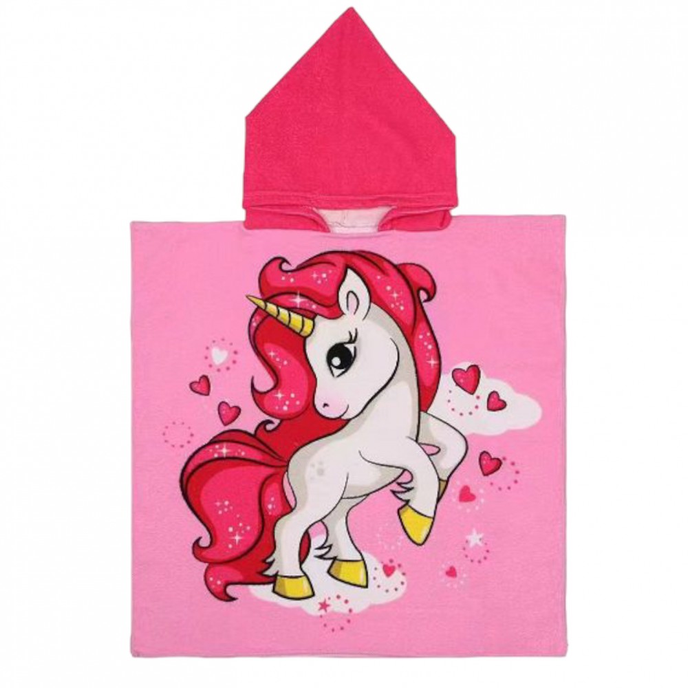 Kids Poncho Towel Pony