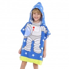 Kids Poncho Towel Astronaut