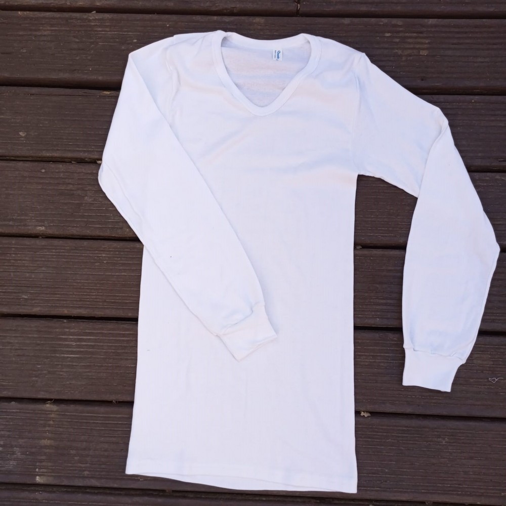 Doucette Men Undershirts Long Sleeve - White