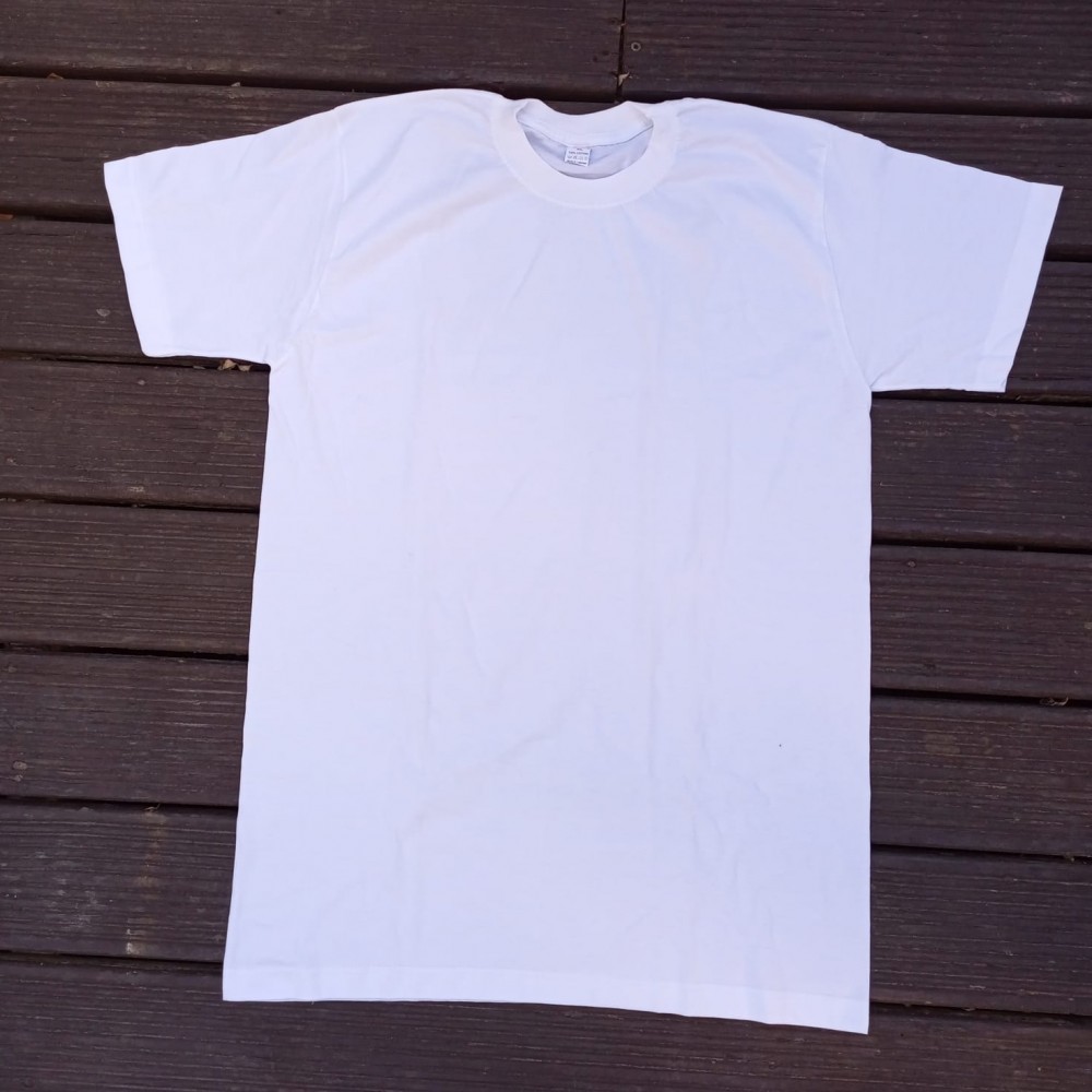Maro Men Undershirts Short Sleeve - White