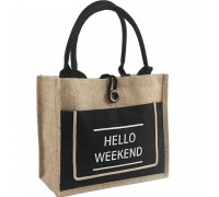 Women Handbag Hello Weekend Black