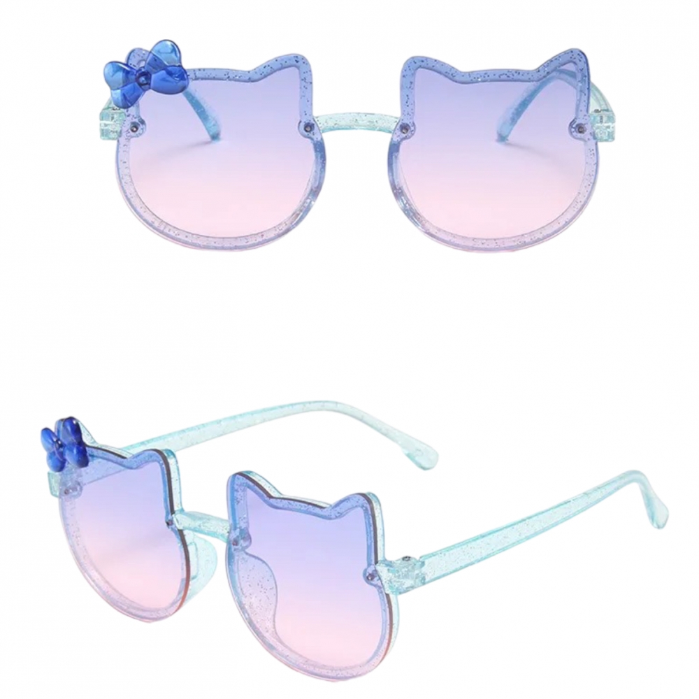 Kids Sunglasses Cats Blue
