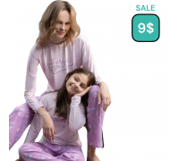 Pyjama Mother and Daughter Flea