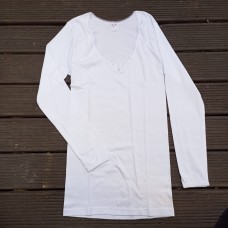 Rajowa Women Undershirts Long Sleeve - White