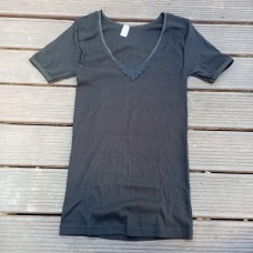 Rajowa Women Undershirts Short Sleeve - Black