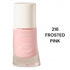 Samoa Never Nude Nail Polish - 216 Frosted Pink