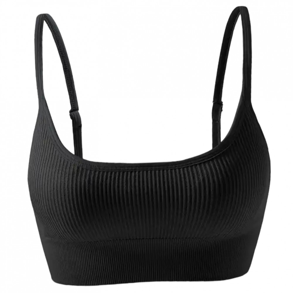 Sports Bra Woman Push Up Black