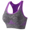 Sports Bra Woman Workout Stretch Padded Purple