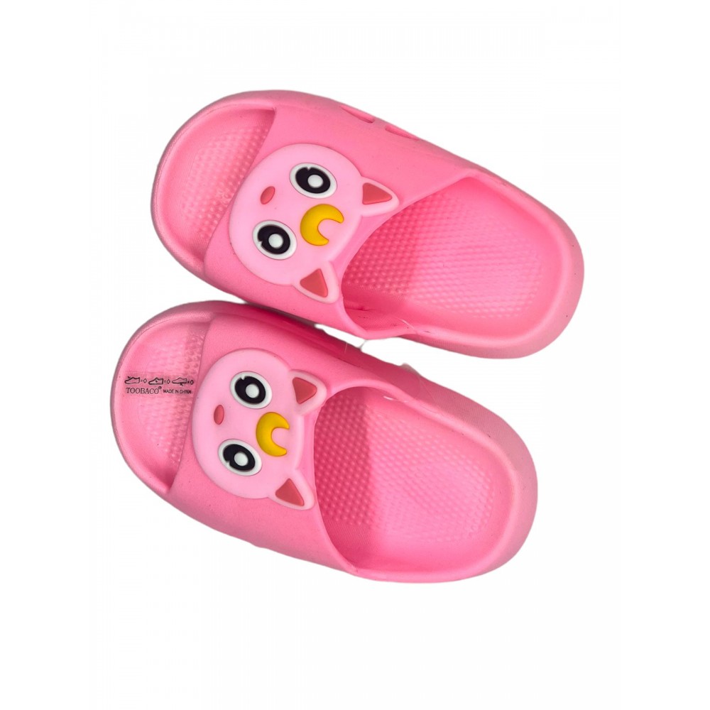 Girls Slippers Cat - Pink