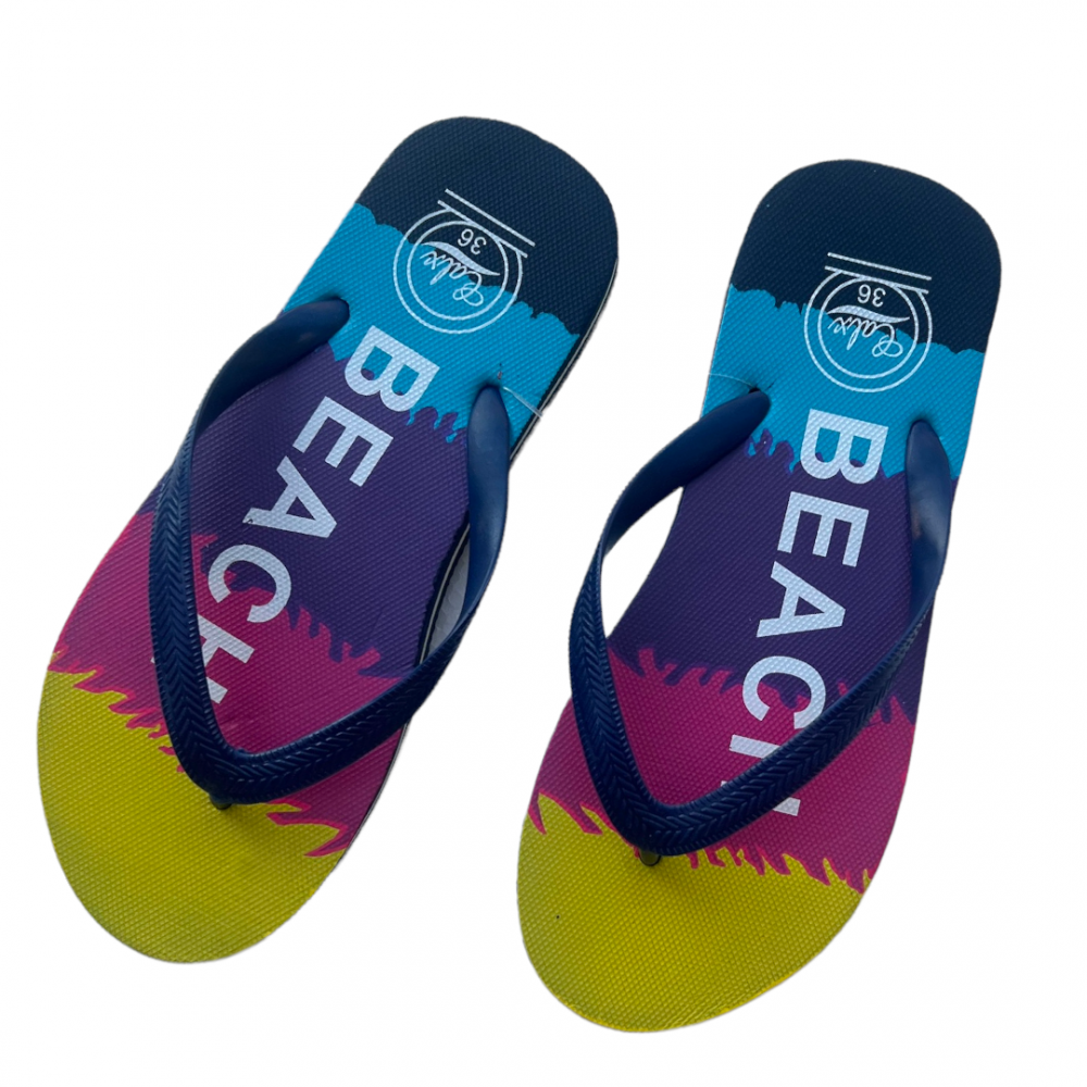 Woman Slippers Beach - Multicolor