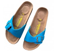 Comfy Slippers Blue Fluo