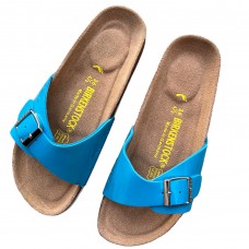 Comfy Slippers Blue Fluo