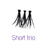 Superior Eyelashes Trio Short Double Black