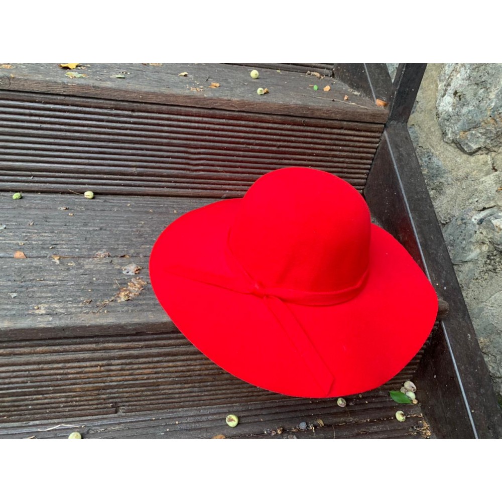 Women Hats Red