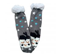 Women Winter Home Socks Stars