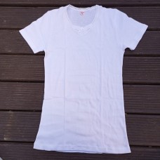Kanzy Women Undershirts Short Sleeve - White