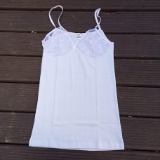 La Reine Women Undershirts Sleeveless - White
