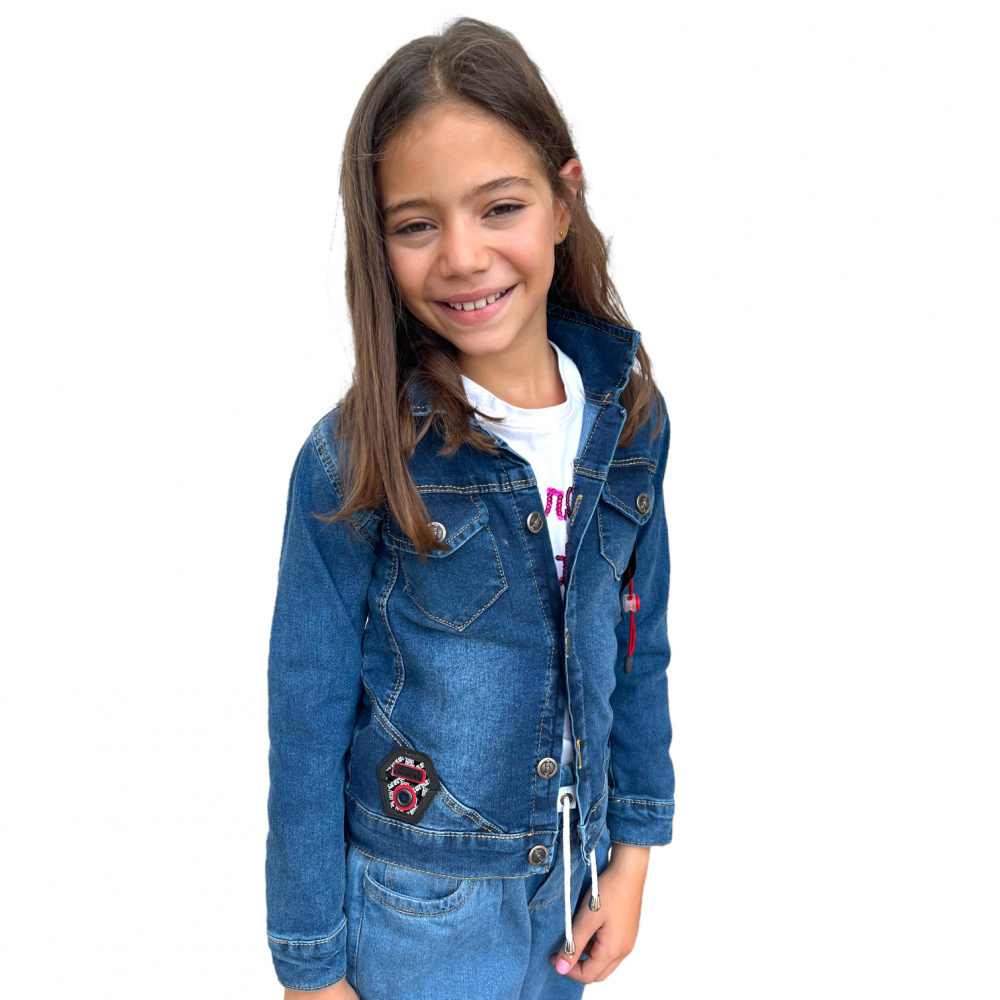Girls Jacket Jeans 