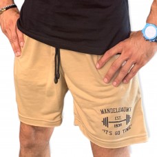 Men Shorts Custom GYM - Beige