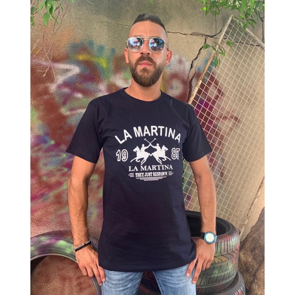 Men T-Shirt La Martina - Black