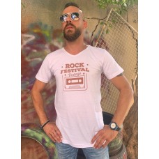 Men T-shirt Rock Festival Vintage