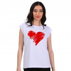 Woman I-Shirt Heart
