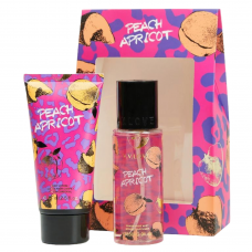 V.V Love Peach Apricot Eau De Toilette Gift Set For Her