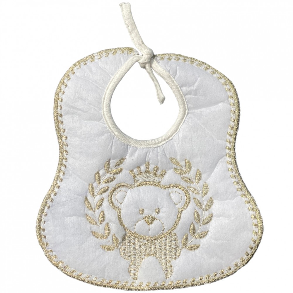 Bib for Baby- Bear king 