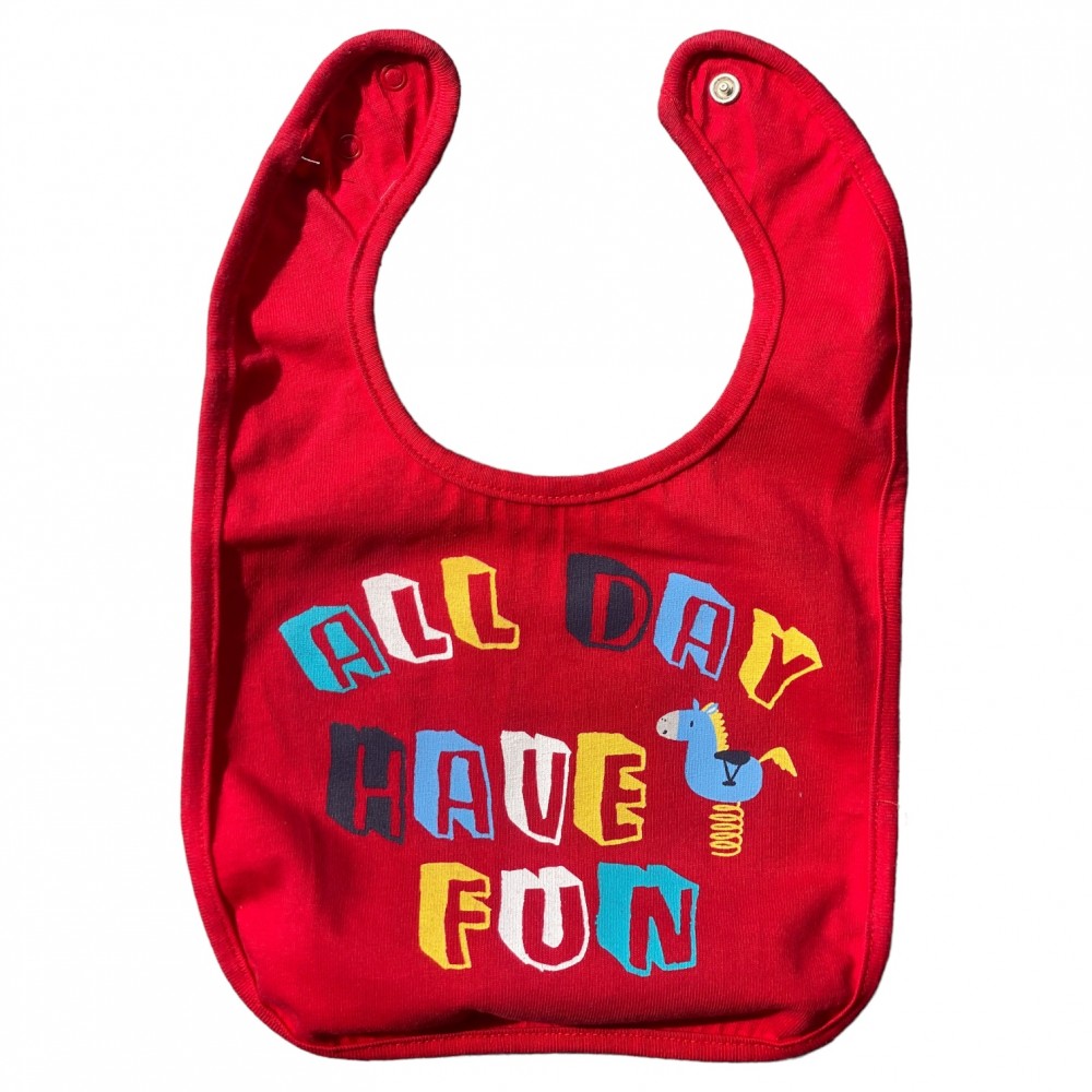 Bib for Baby- Boy have fun 