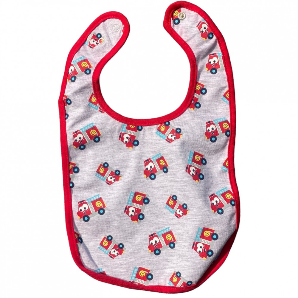 Bib for Baby- Fire engine