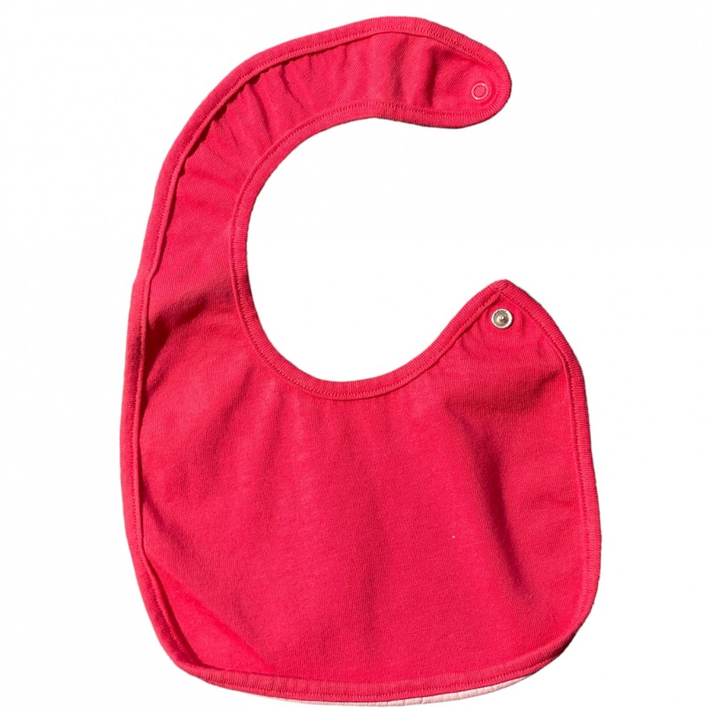 Bib for Baby- Fushia simple