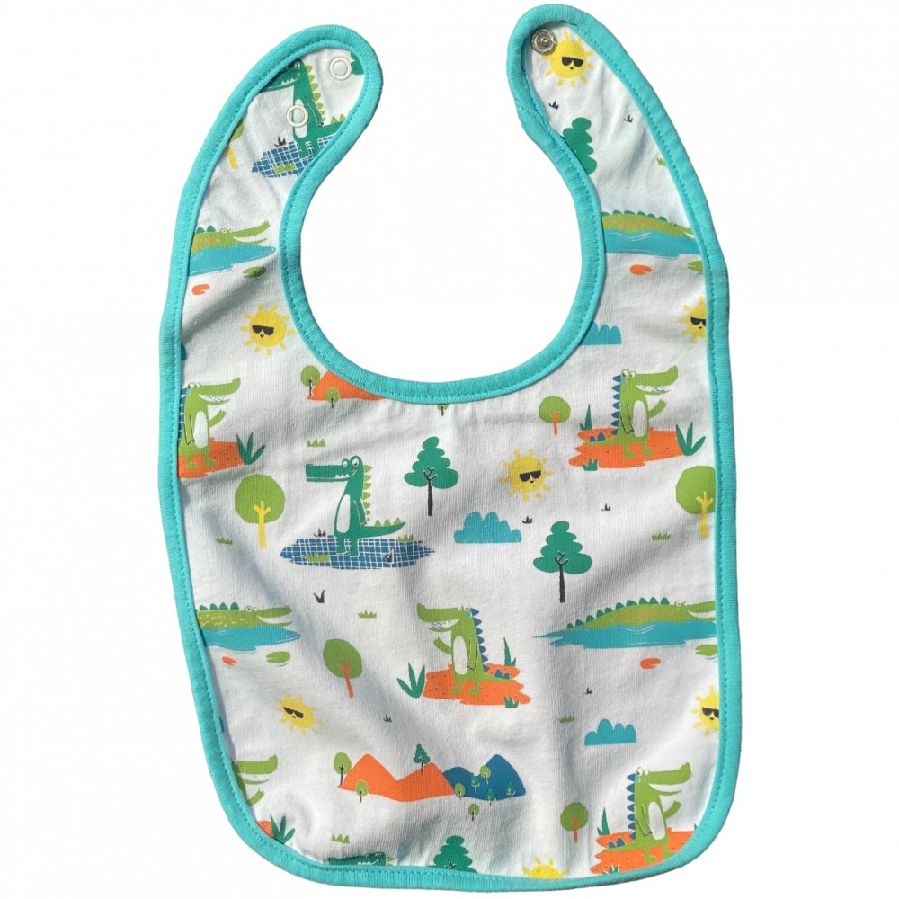 Bib for Baby- Green forest 