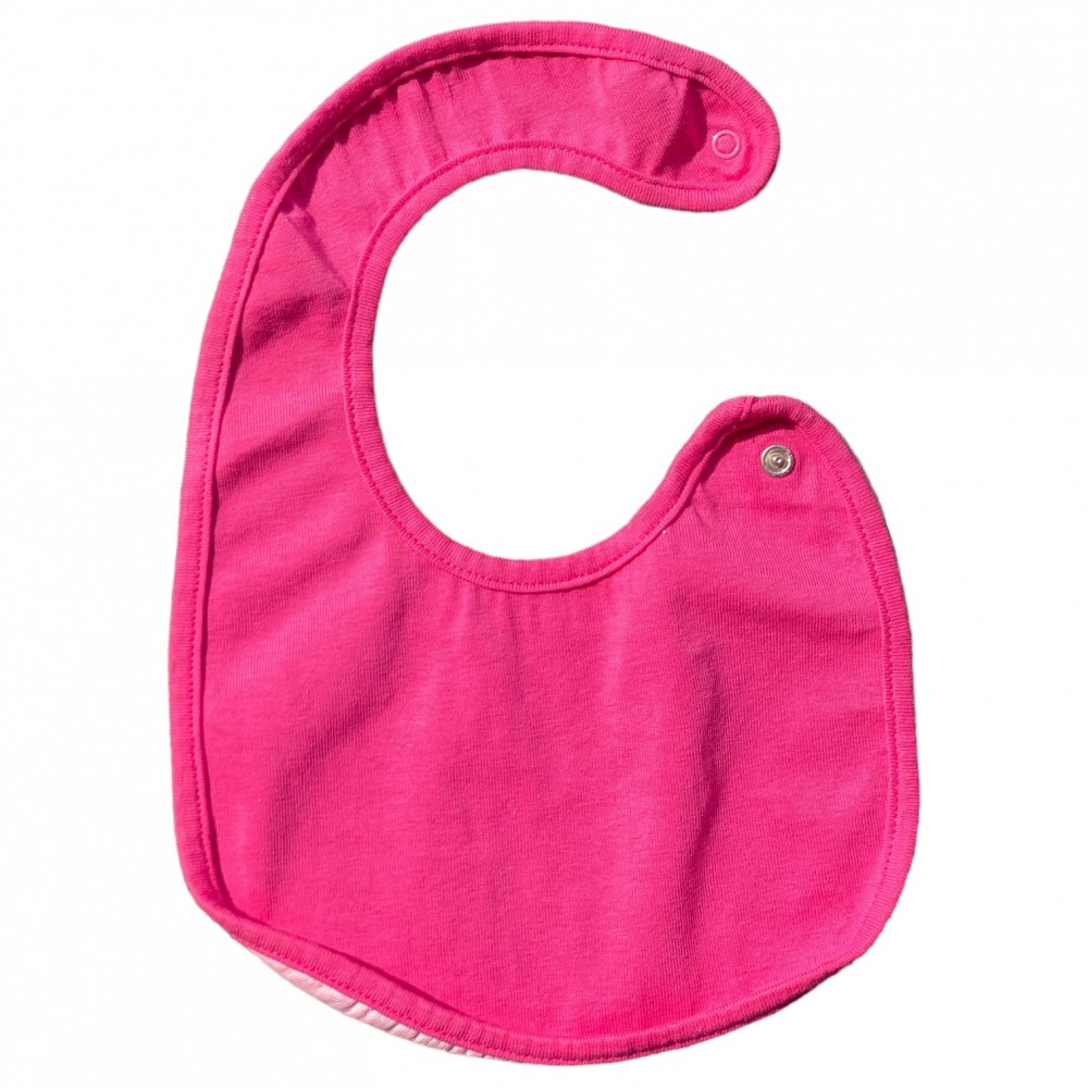 Bib for Baby- Pink simple