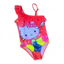 Girl Swimsuit Hello Kitty Coral