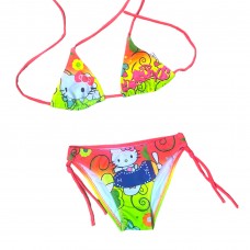 Girl Swimsuit Hello Kitty Coral