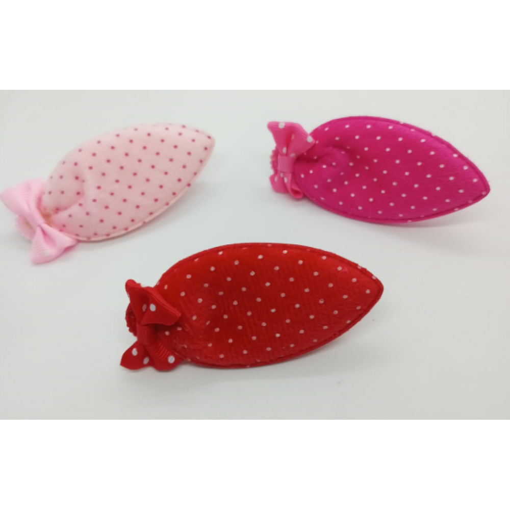 Hair Clips With Dots