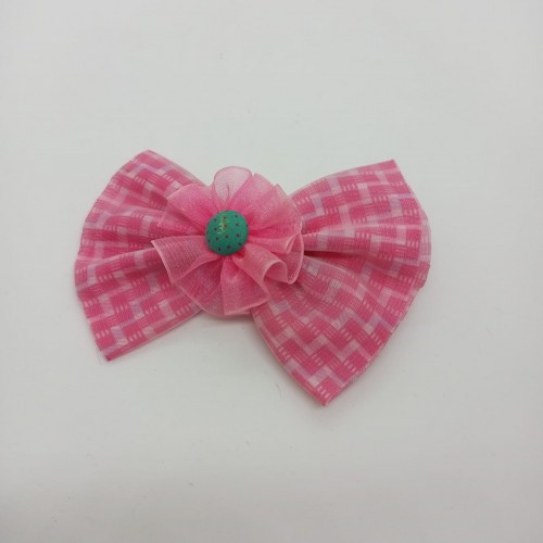 girls-hair-clips-big-bow-tie-pink