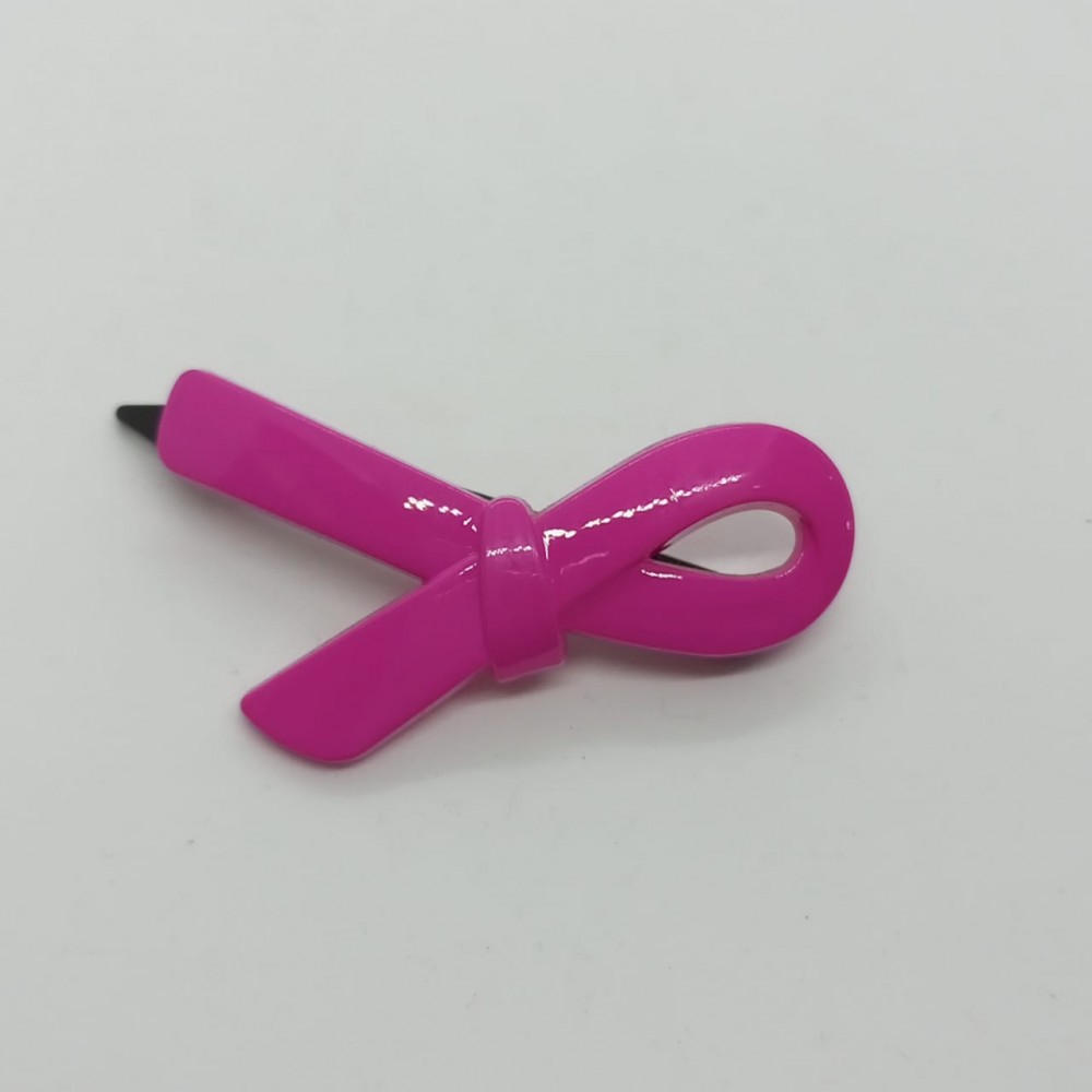 Girls Hair Clips Knot Pink