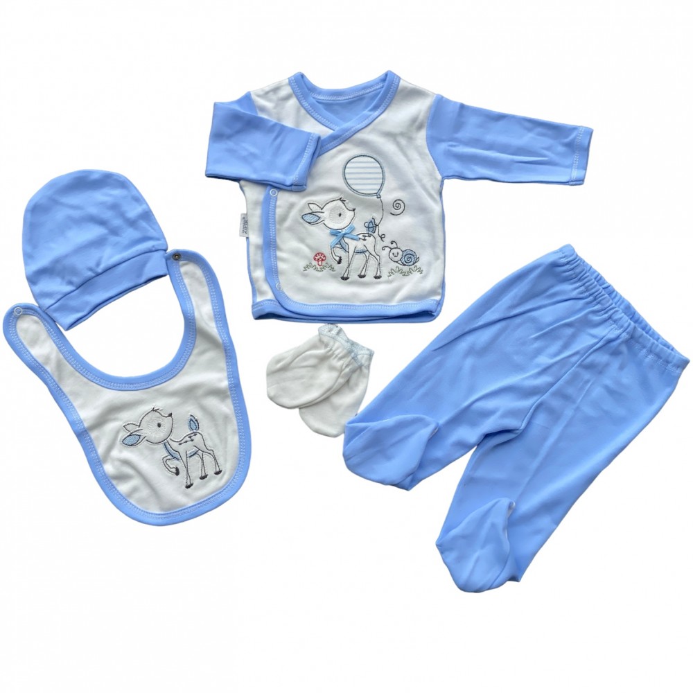 Newborn Baby Set Dear Blue 