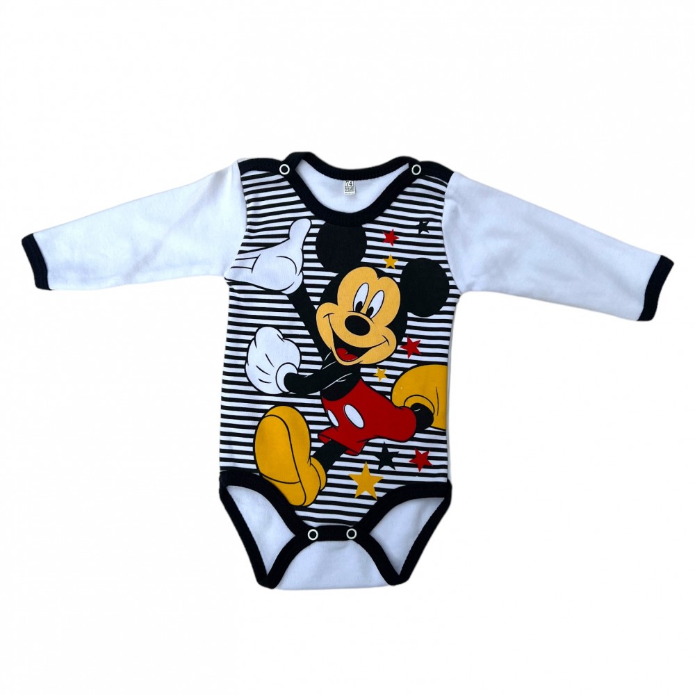 Newborn Bodysuit Mickey Mouse Stars