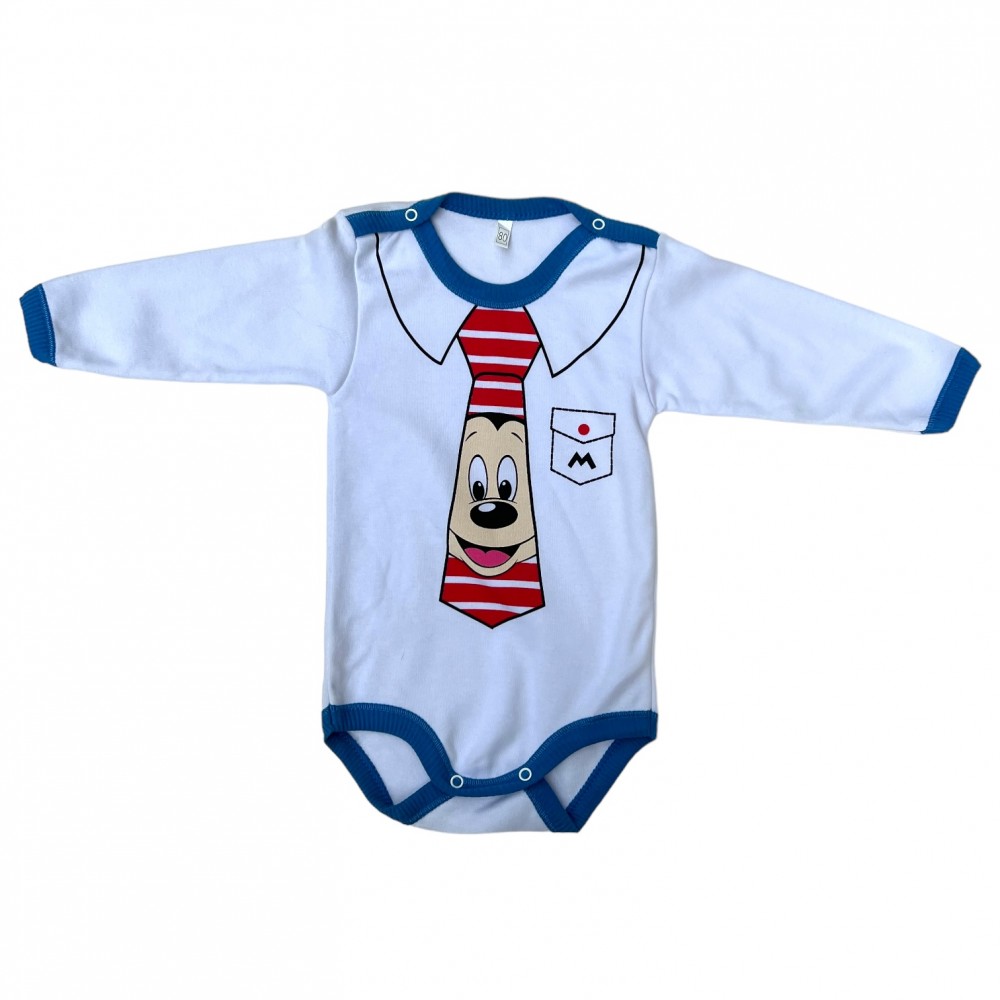 Newborn Bodysuit Mickey Mouse Tie