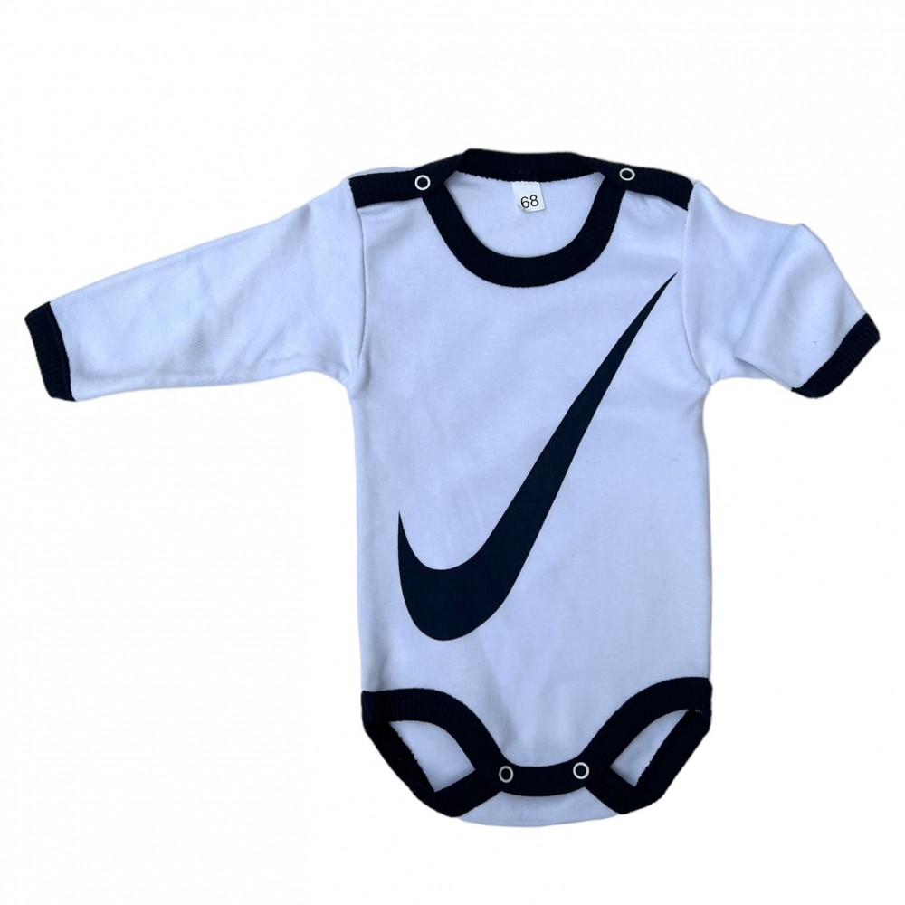 Newborn Bodysuit Nike Simple Blue 