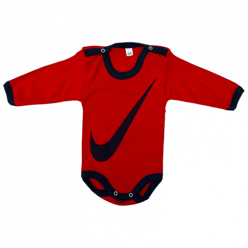 Newborn Bodysuit Nike Simple Red