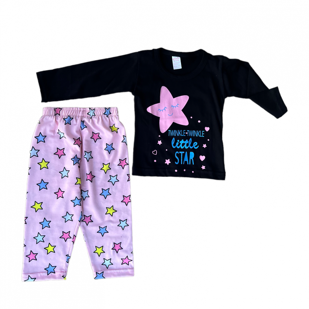 Newborn Pyjama Cotton Stars