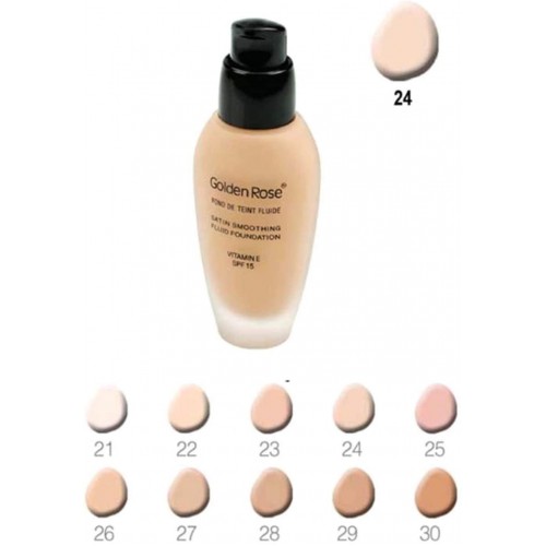 Golden Rose Satin Smoothing Fluid Foundation – Review – Zoified